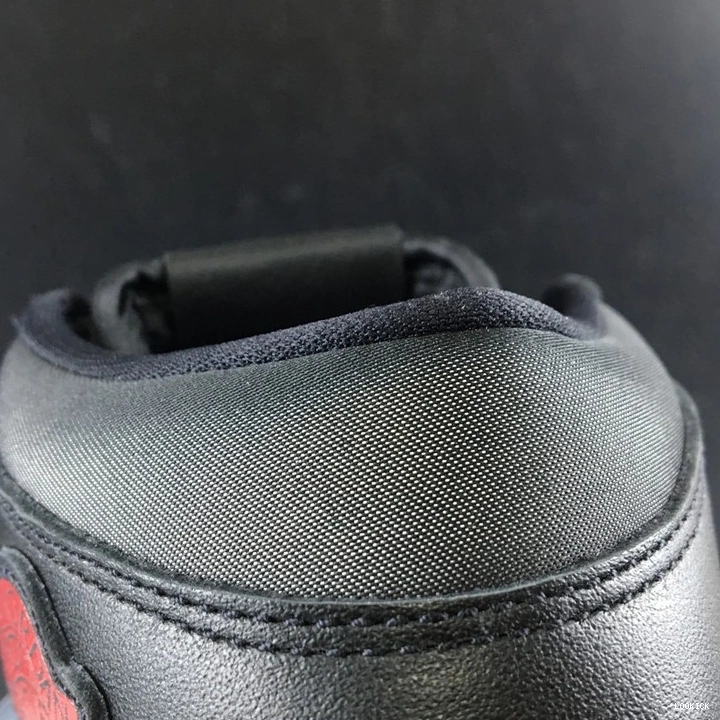 Rep Gym 1 Black Black Retro Red 555088-060 Jordan  High 0514